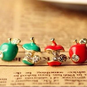 FUN Apple Earrings
